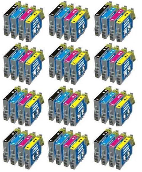 48x Epson Compatible Ink Multipack Cartridges T0611 - T0614 SELECT YOUR OWN COLOURS - Free UK Delivery